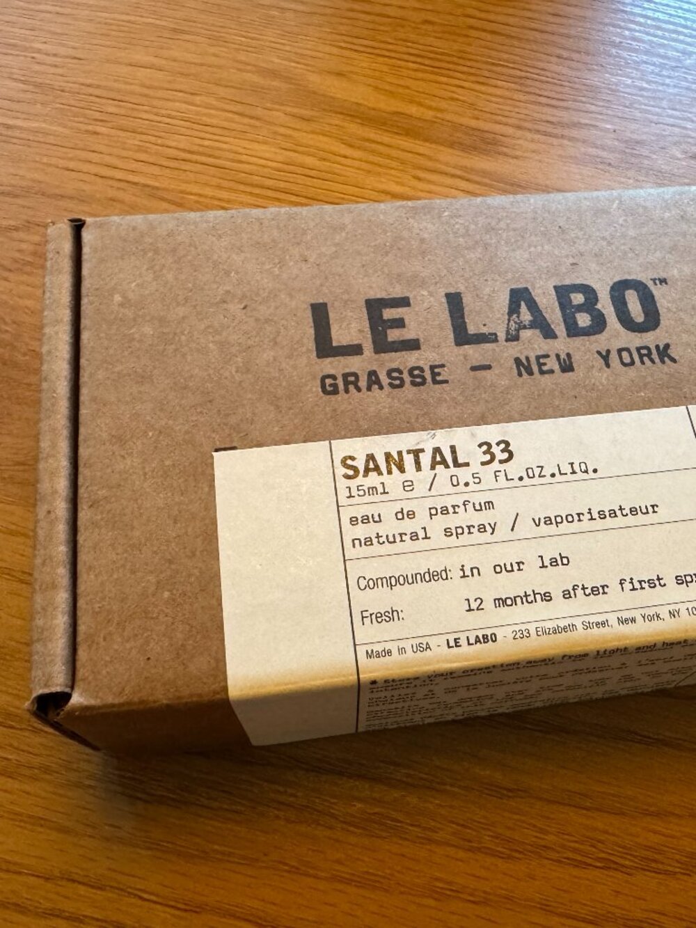 Le Labo Santal 33 - BOX